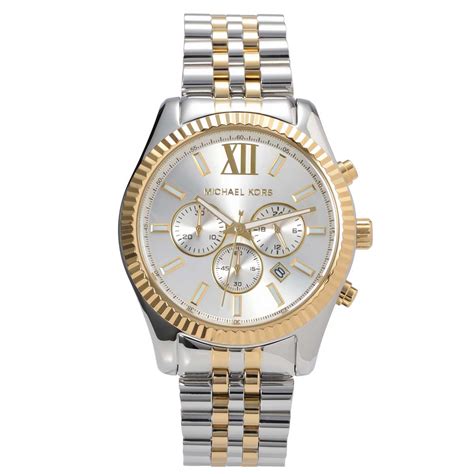 michael kors watch mk 8344|Michael Kors chronograph white dial.